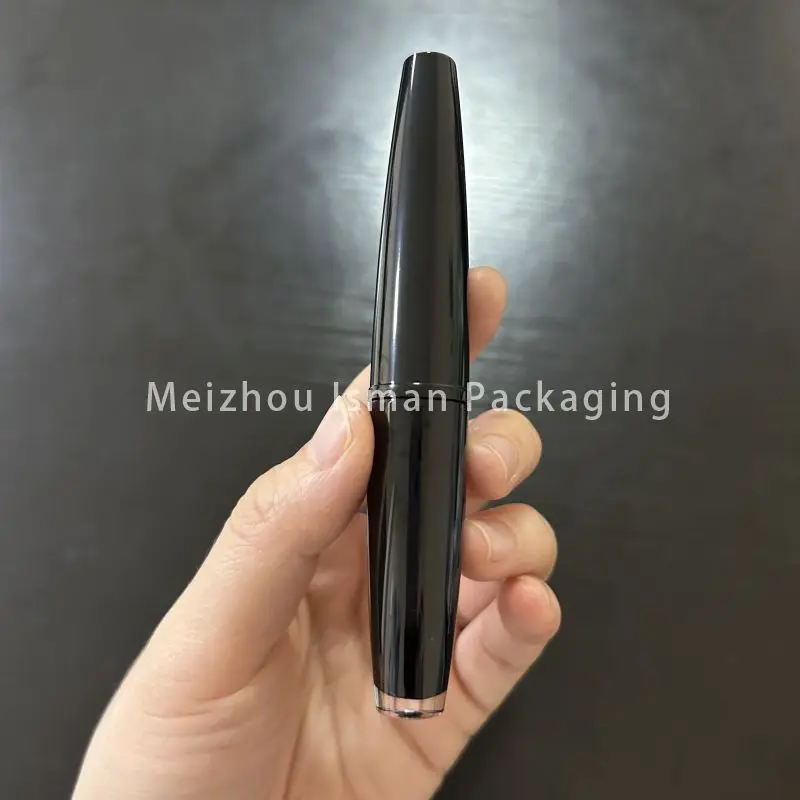 50Pcs 3ml black eyeliner container unique cosmetic makeup packaging eyelash bottle tube with wands brush