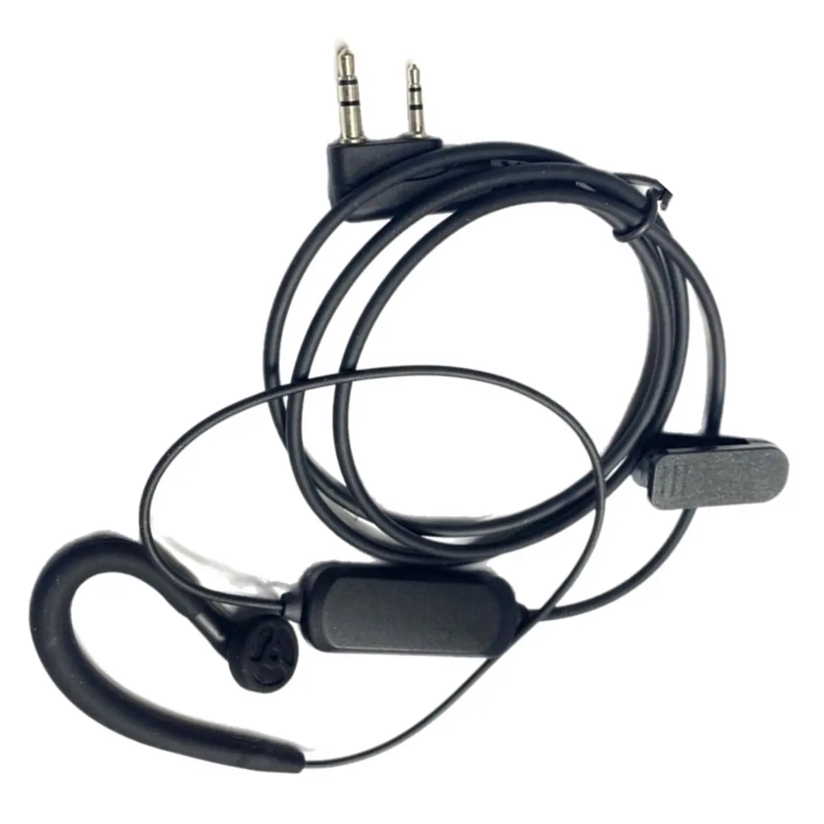DT89 HOT For -888S UV5R 2 Pin Earphone Silicone Material Walkie-Talkie Headset Wired Two Way Radio Earpiece Earphone