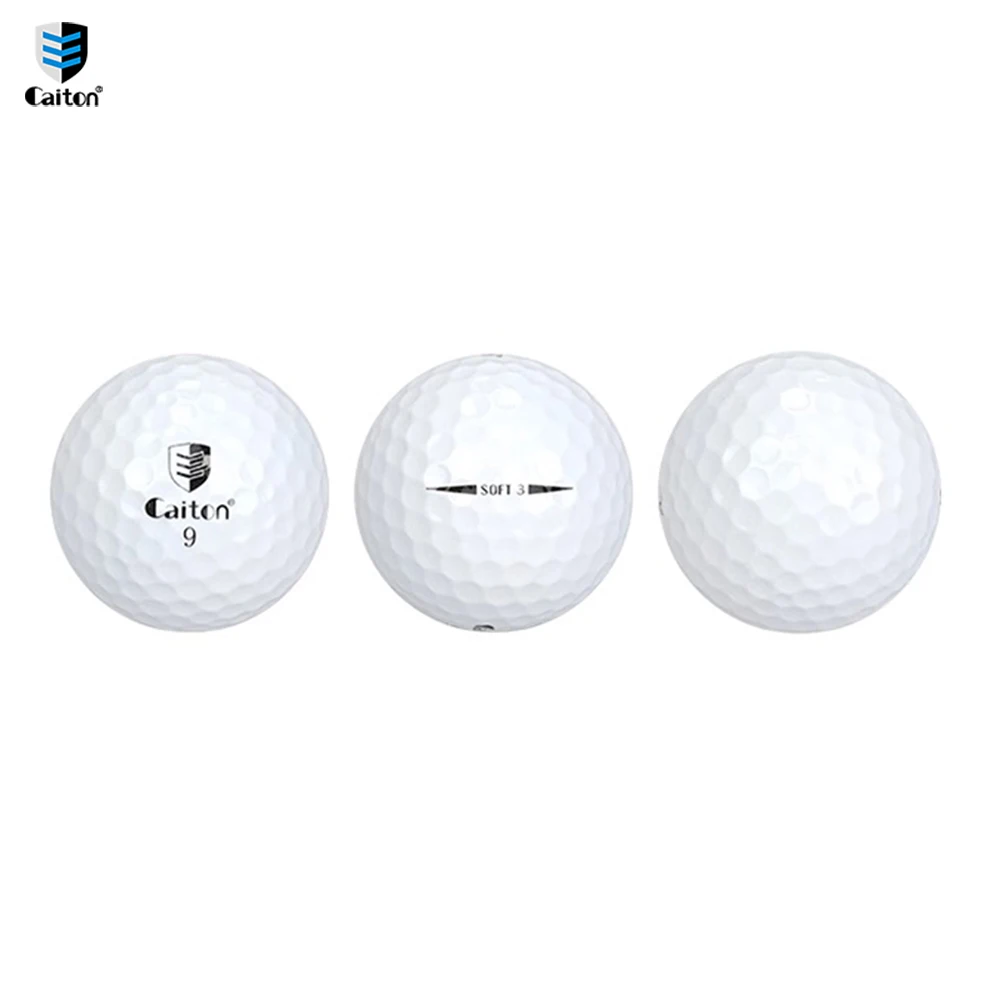 Caitron Crystal Golf Balls, Baixa Resistência, Macio e Estável, 2 Camadas, 3 Camadas, 4 Camadas, 5 Camadas para Todos os Golfistas, USGA R & A