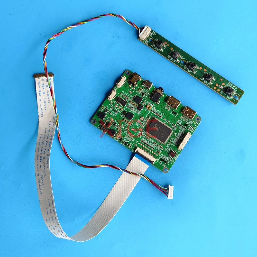 

For M125NWN1 LP125WH2 M125NWR3 B125XTN02 HB125WX1 B125XTN01 Controller Drive Board DIY Kit Display 2Mini-HDMI EDP-30Pin 1366x768