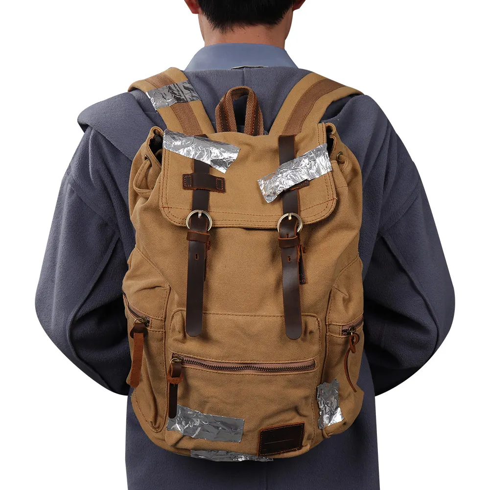 男性と女性のためのエルリージョルモラーコスプレの森の写真バックパックテレビ3Dプリントスクールバッグリュックサック