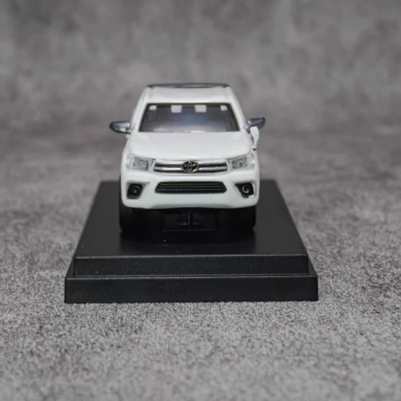 EBBRO 1:64 Scale TYT Hilux Pickup Truck Alloy Simulation Car Model Static Collection Decorated Holiday Toys Souvenir Gift