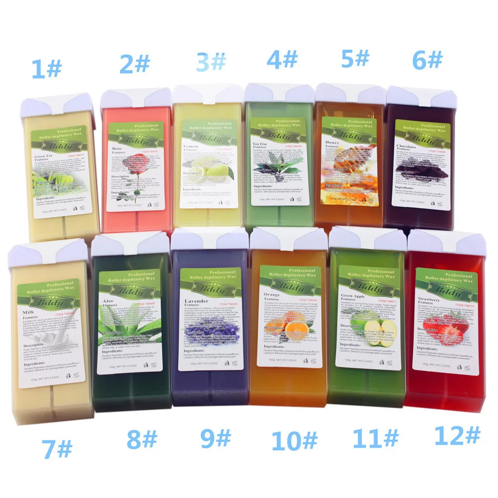 100G natural hair removal wax with a variety of scents to choose from, suitable for most people's skin hair removal wax