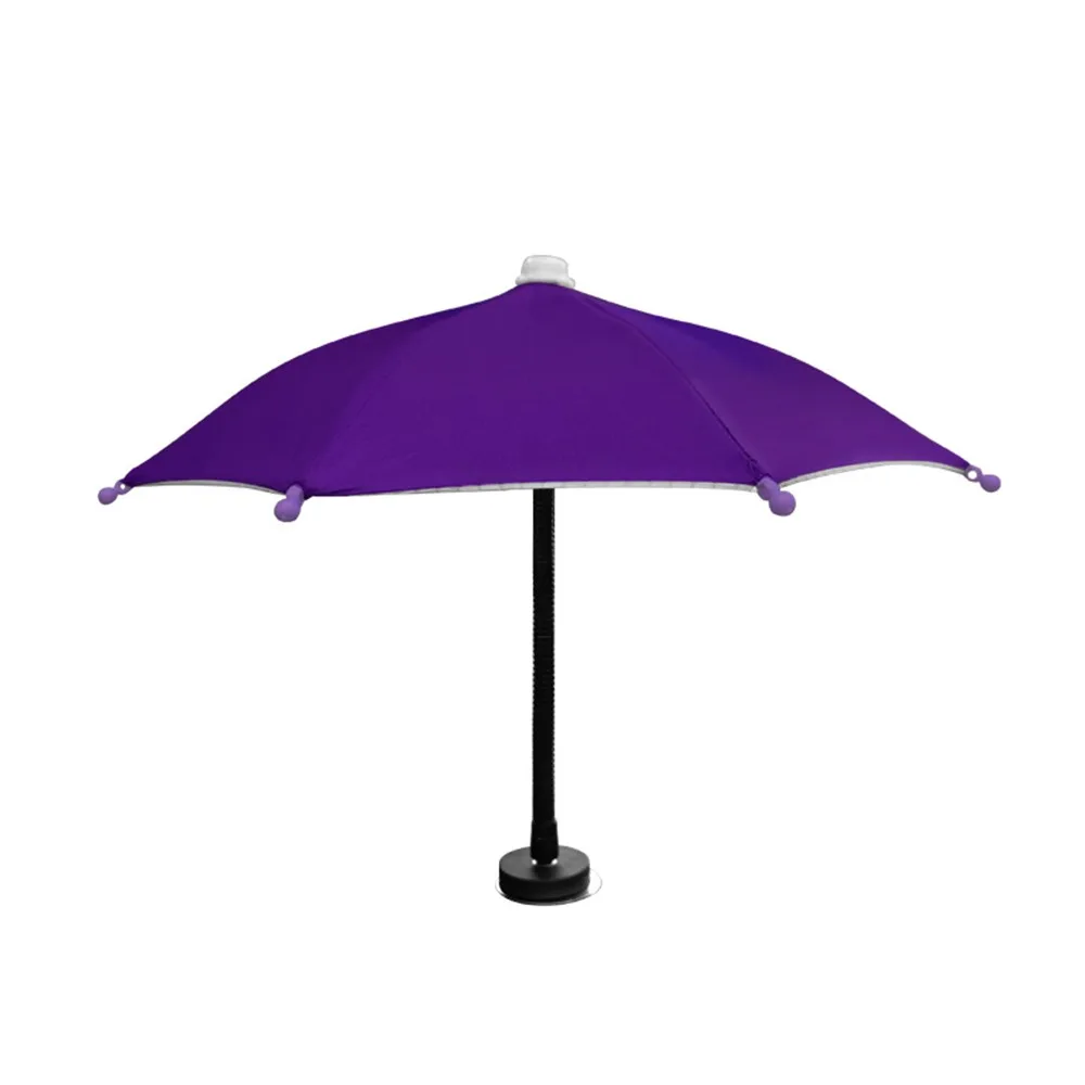 

Bending Design Magnetic Phone Umbrella Magnetic Base 360° Rotation Car Mobile Phone Sunshade Anti-glare UV Protection