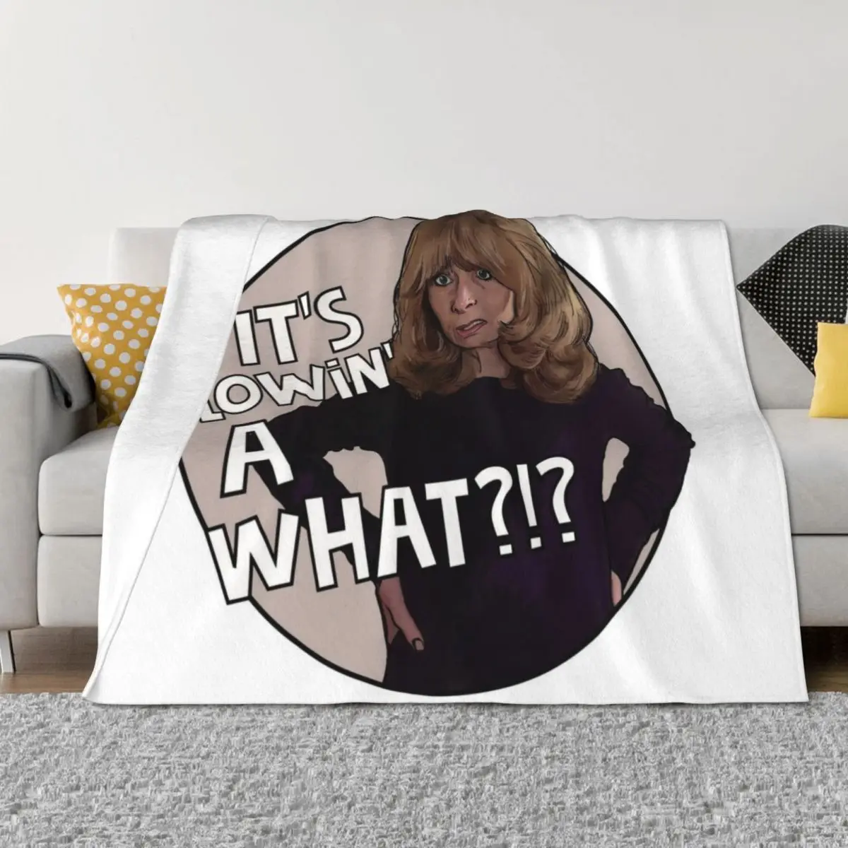 

Blowing a Gail Platt. Coronation Street Throw Blanket Personalized Gift Quilt Stuffeds Luxury Throw Blankets