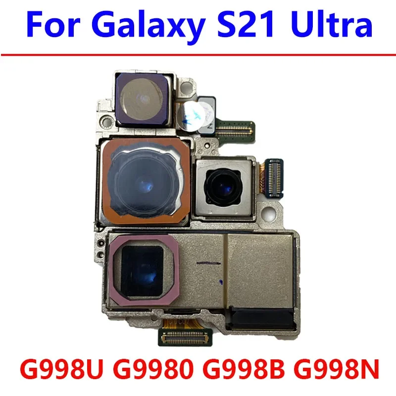 Front Camera Flex For Samsung Galaxy S21 ULTRA  SM-G998B G998U G9980 G998N Main Rear Back Camera Flex Cable