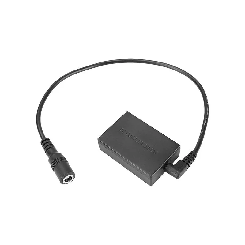 CAMVATE Canon LP-E17 (DR-E17) بطارية دمية إلى كابل DC 2.1 مم لكاميرات Canon EOS M3 / M5 / M6