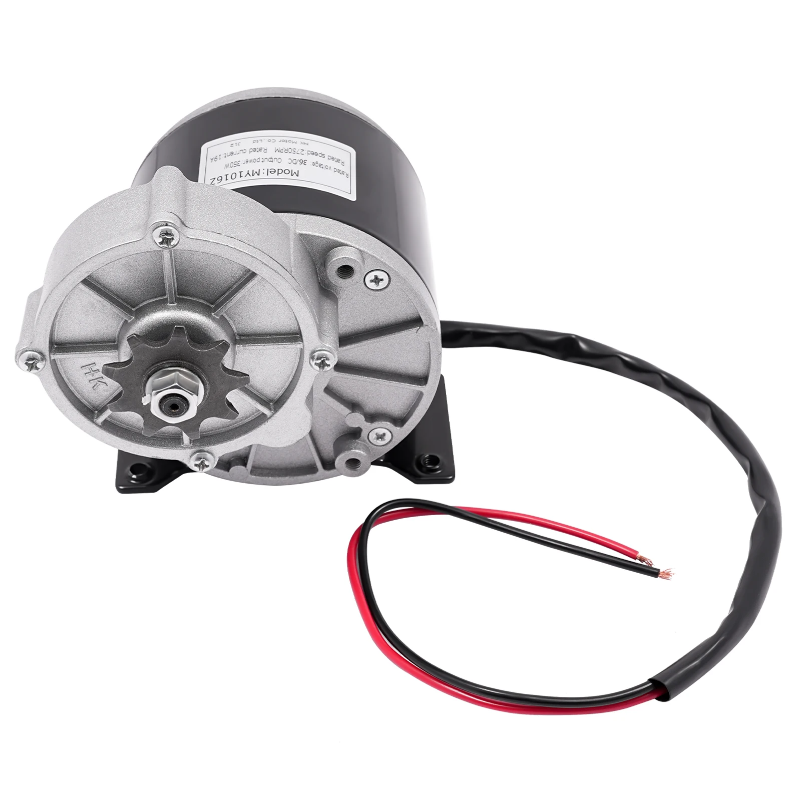 Durable 350W Electric Scooter Motor with Pure Copper, Low Noise Operation, Adjustable Rotation, and Quick Installation for