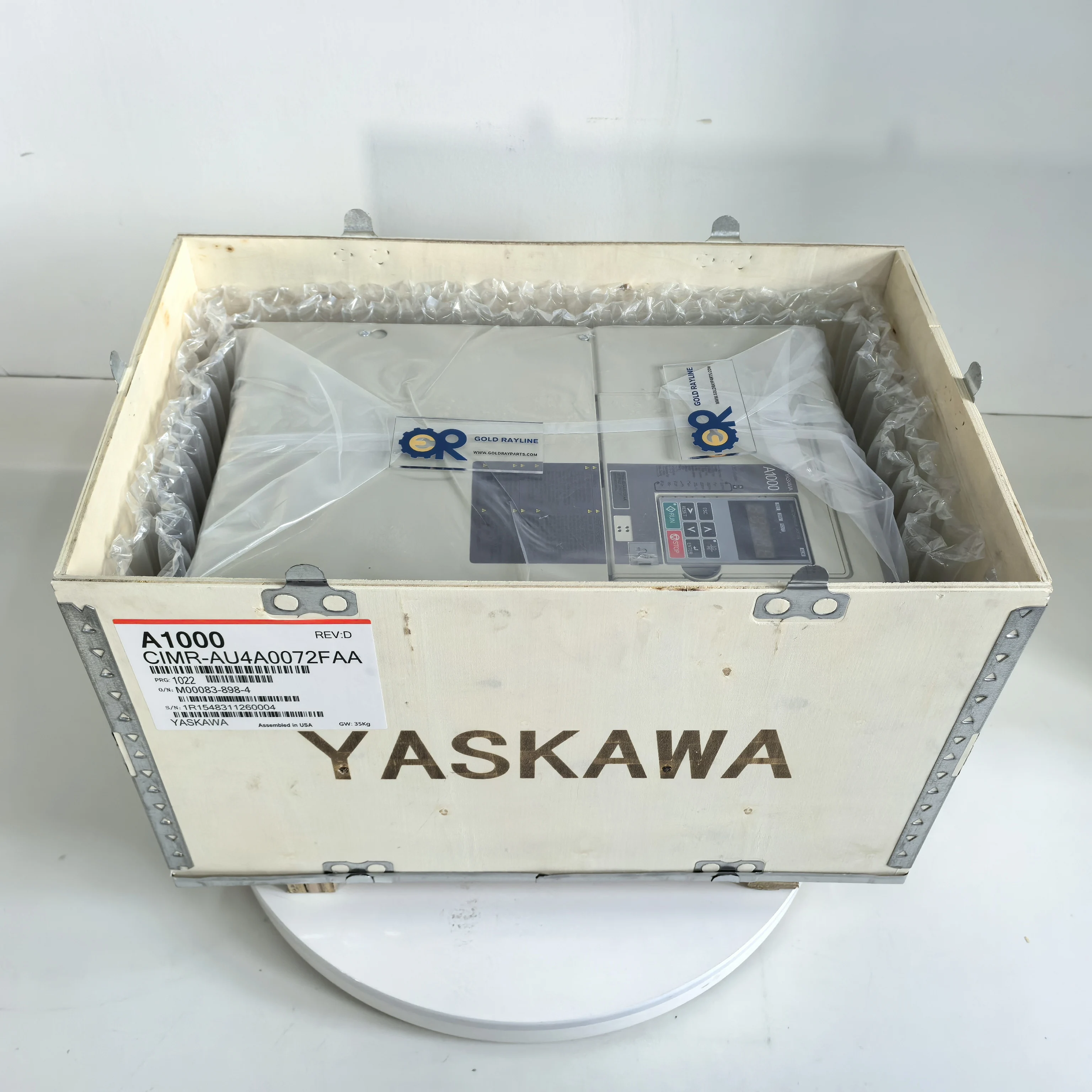 New CIMR-AU4A0072FAA Yaskawa Inverter Expedited Delivery