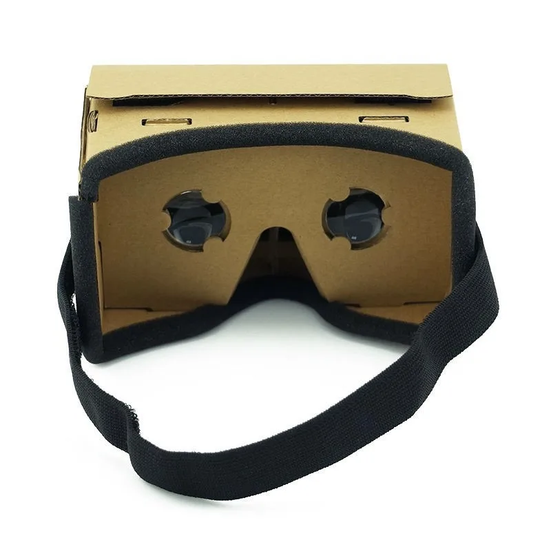 DIY Portable Virtual Reality Glasses for Google Cardboard 3D Glasses 25mm lens VR glasses For SmartPhones For Iphone X 7 8 VR