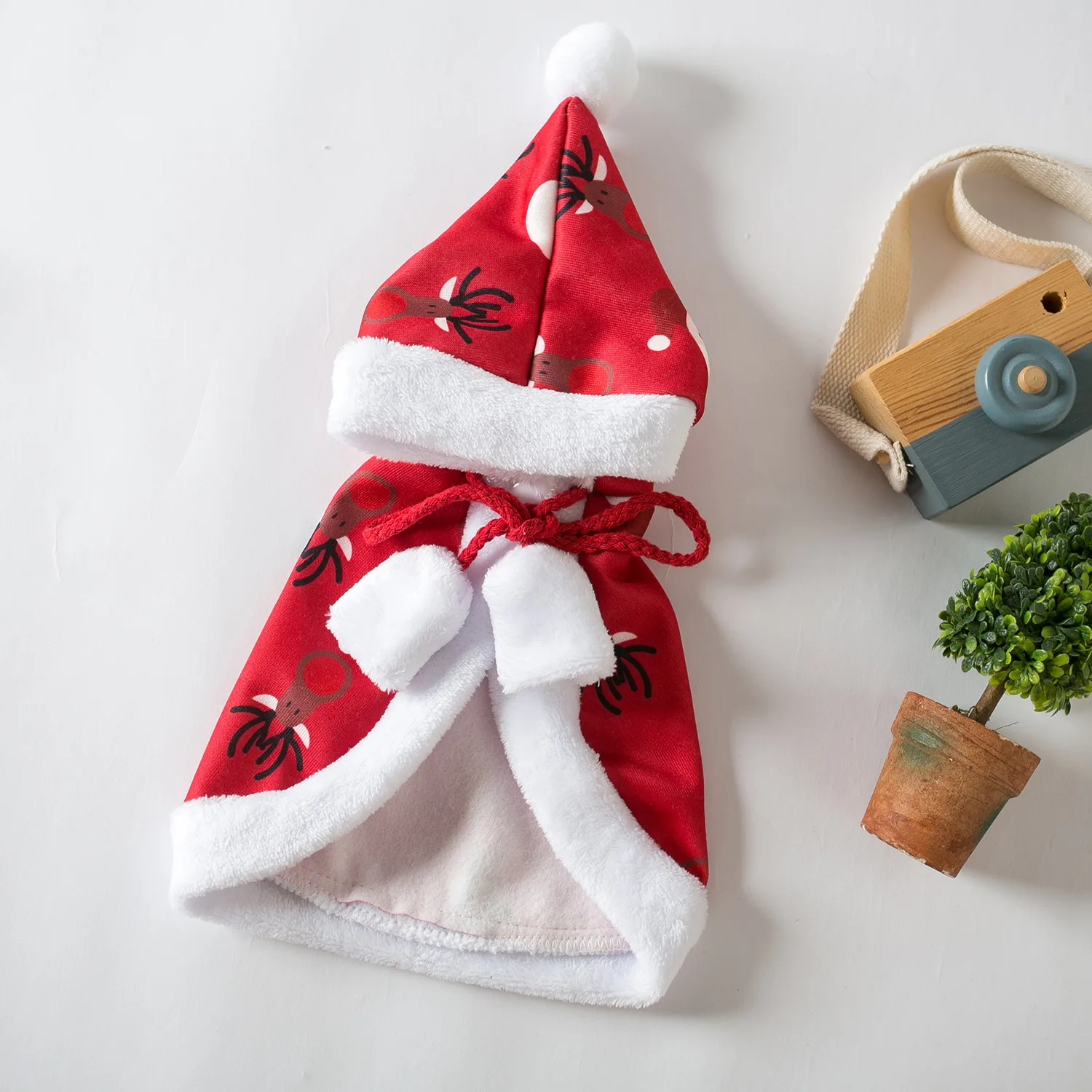 Hond Kat Nieuwjaarskleding Kerst En Nieuwjaar Jas Warme Mantel Outfit Voor Kleine Honden Katten Costumecoat