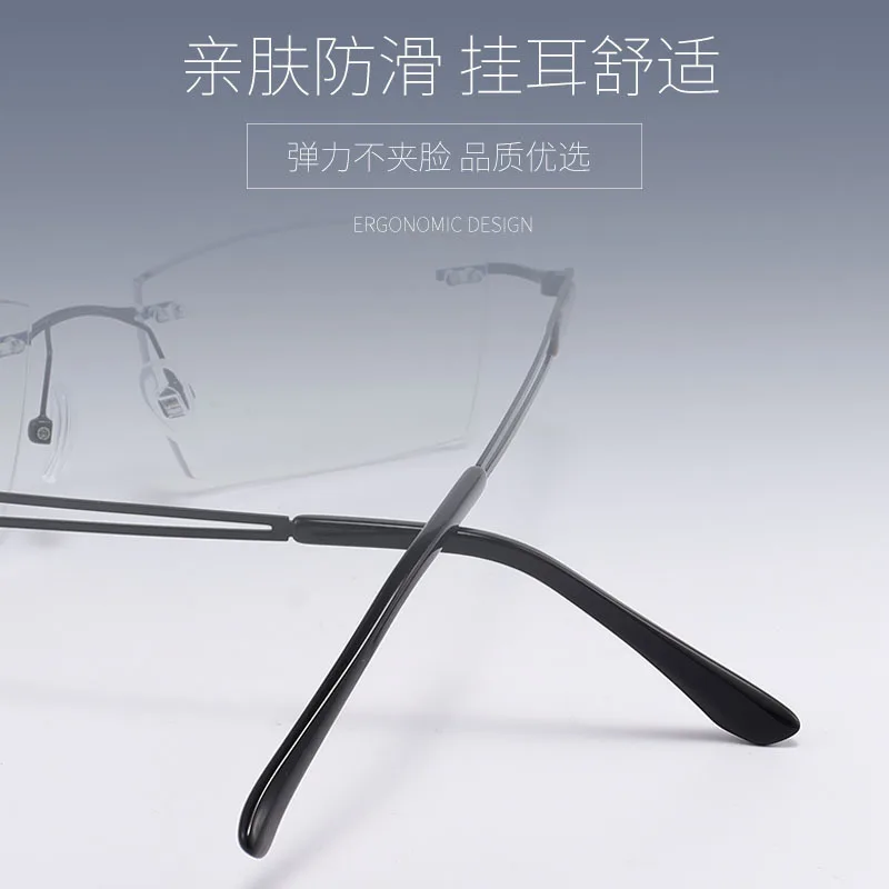 Occhiali da vista da uomo con funzionalità anti-luce blu, fotocromatiche e progressive Lentes Multifocales Progresivos Hombre