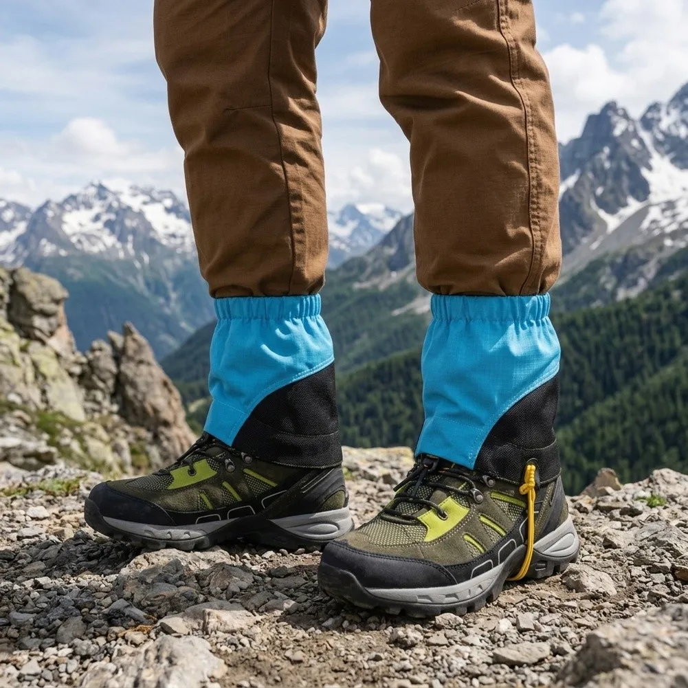 For Hiking Boots Outdoor for leg Protection Hiking for leg Covers For Rugged Terrains Airflow Optimized Fabric Lightweight