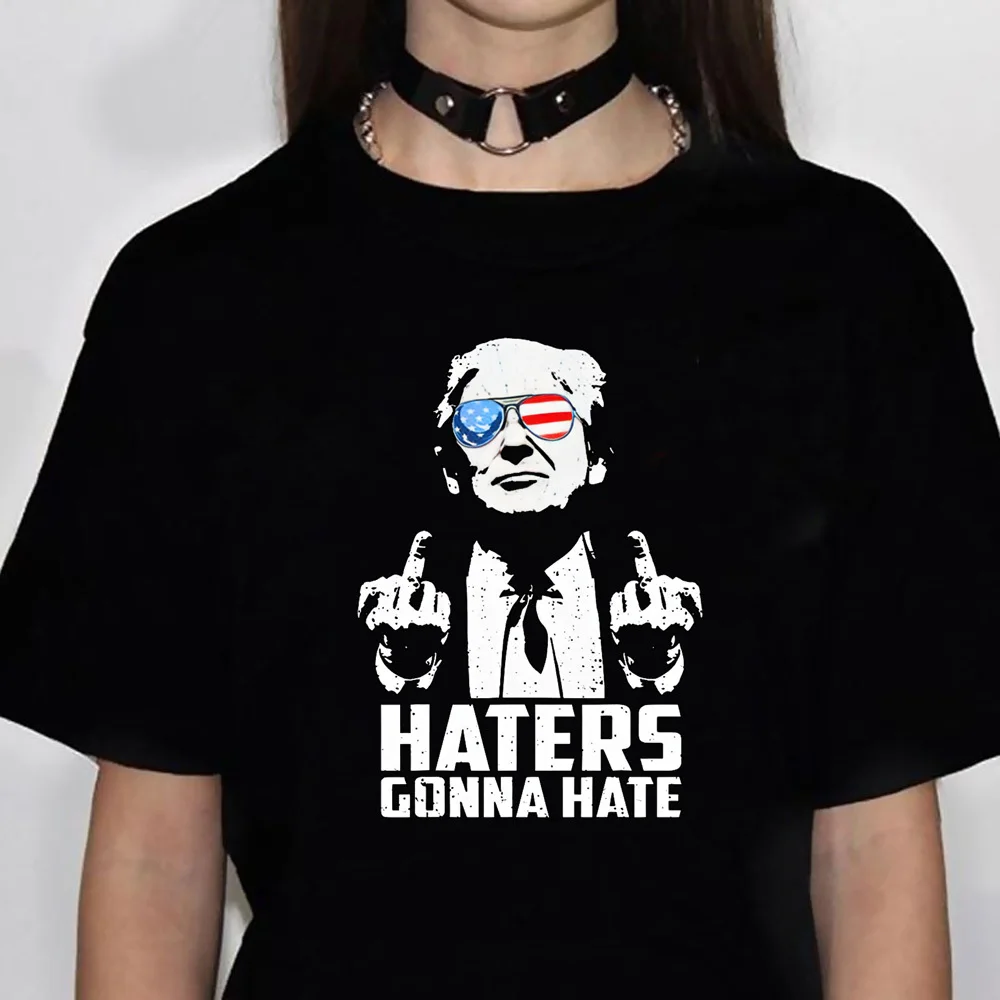 Make America Great Again shirt women anime Punk Gothic Y2k korean clothes shirt Retro kawaii Punk aesthetic Y2k Trendy