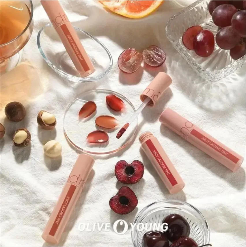 Romand-Rouge à lèvres liquide juteux longue tenue pour femme, glaçure, beauté, gloss, maquillage professionnel, cosmétique soyeux et lisse