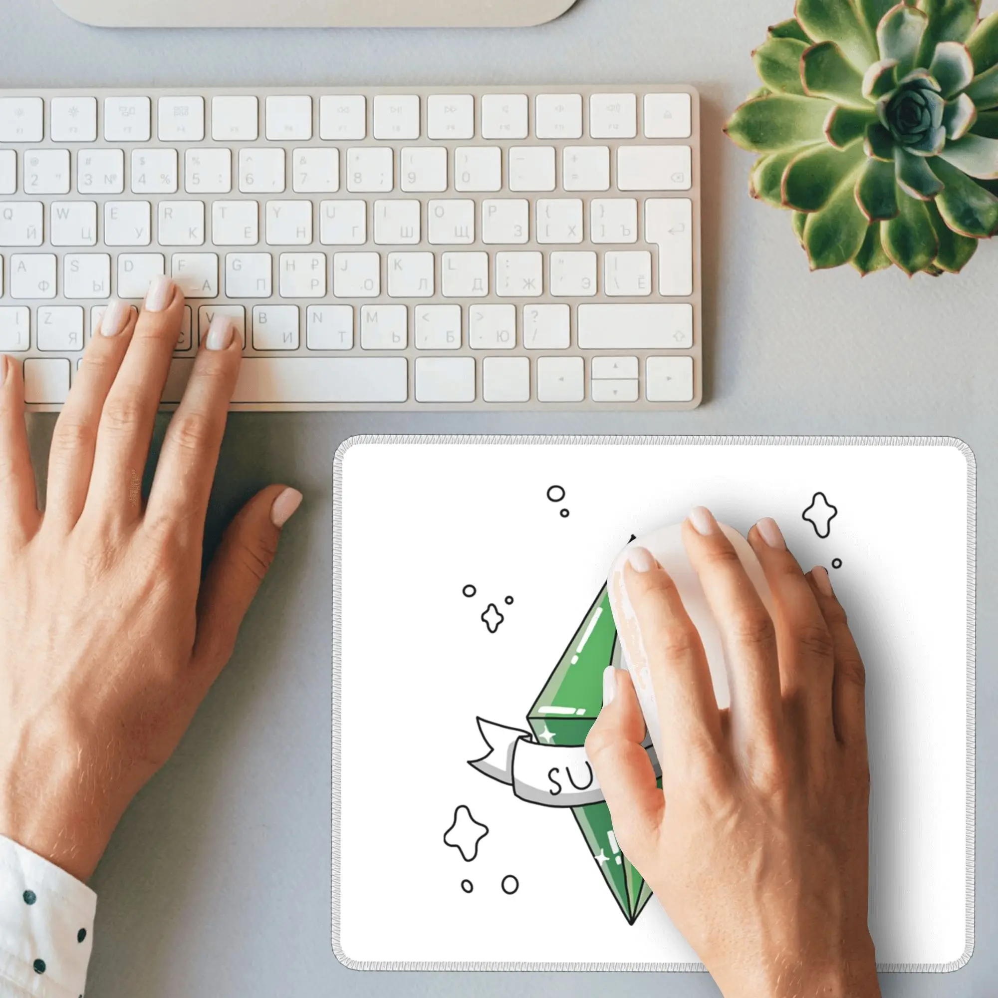 Sims 3 من Eva Kiseleva Mouse Pad Computer Keyboard Mouse Mat Gaming PC Laptop Desk Mat Office Accessories Table Mats