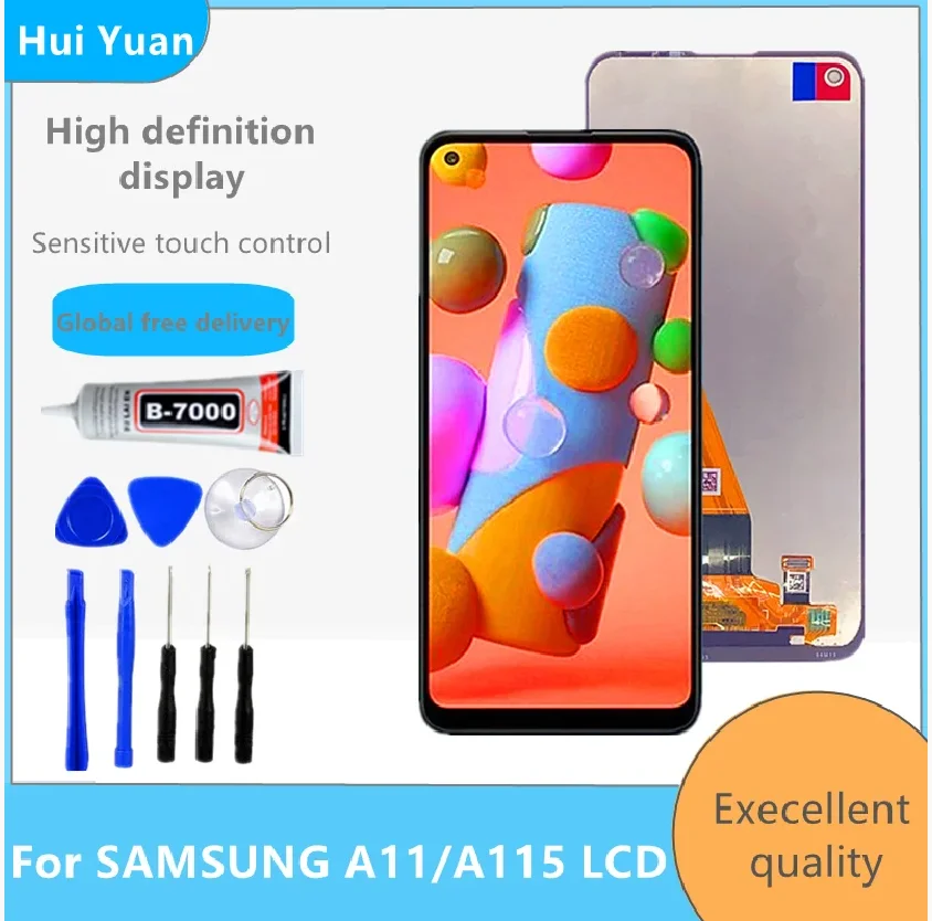 New Tested For Samsung  A11 M11 LCD Display Touch Screen Digitizer Assembly For  Samsung M11  A11 A115 A115F/DS A115F A115M