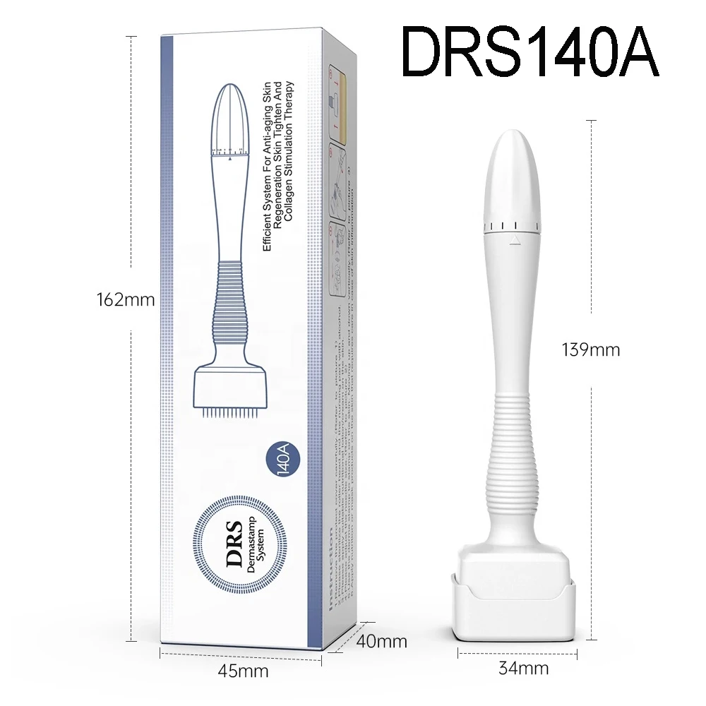 ديرما ختم الأسطوانة DRS140A & 140A قابل للتعديل طول إبرة ميكرونيدل ديرما نظام المتداول Dermastamp الجمال أداة العناية بالبشرة #2
