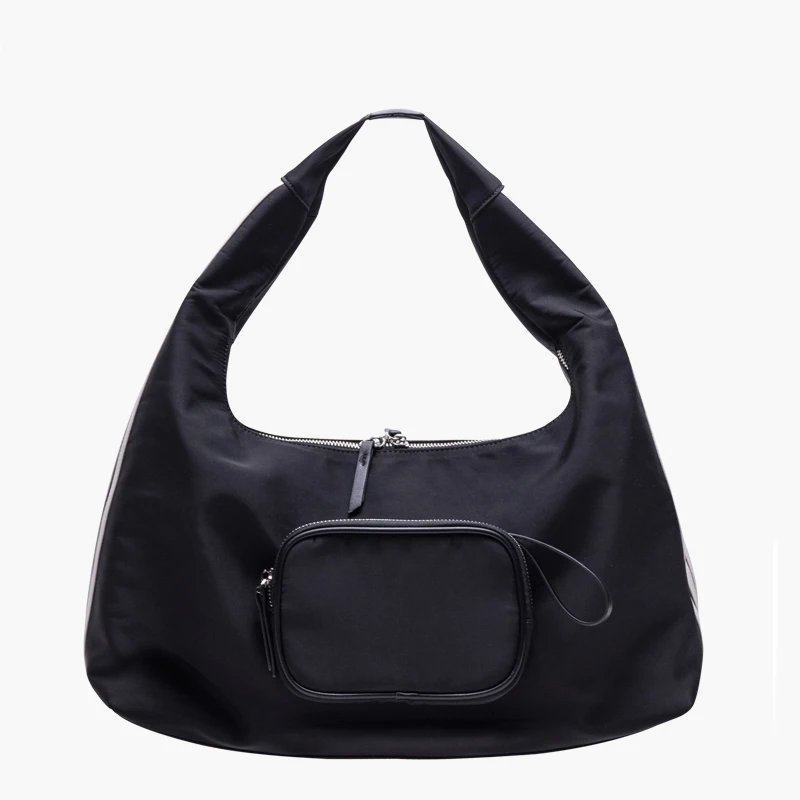 Cloud Bag Nylon Butot Bag Simple Leisure Sports Style Fitness Bag Underarm Student One Shoulder Large Bag