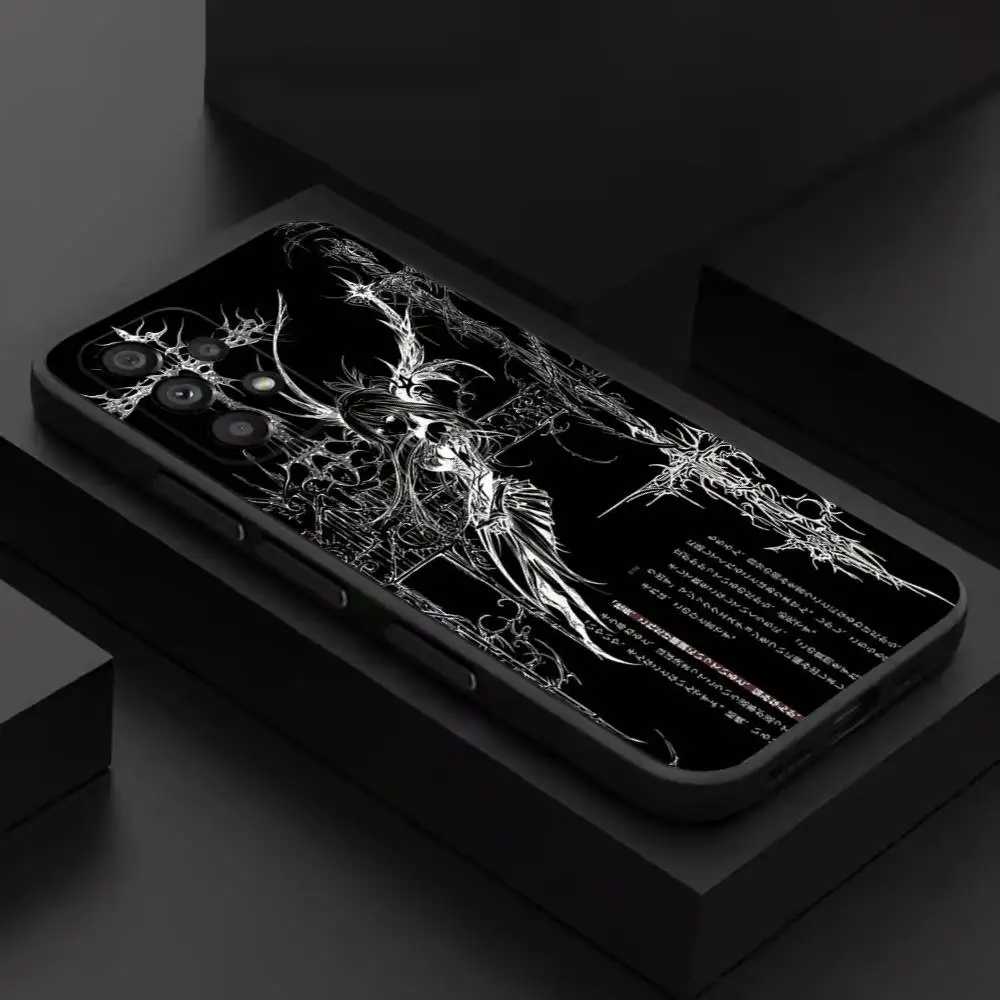 Dark Gothic Cybersigilism For Samsung S 26,25,24,23,22,30,21,10,9,Ultra,Plus,Lite,FE,4,5G Phone Case Black Soft Case view 4