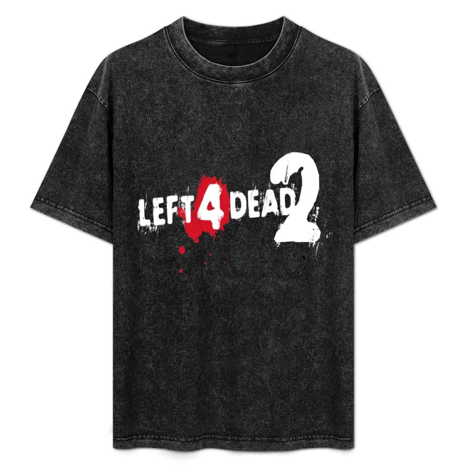 

LEFT 4 DEAD 2 LOGO T-Shirt Creative Graphic Tee Shirt