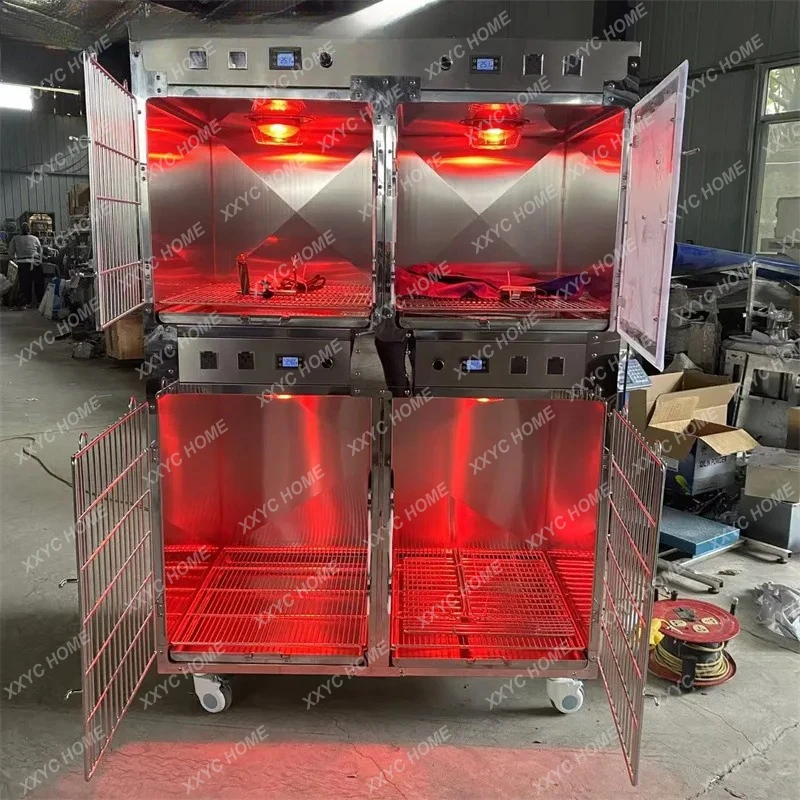 LPet hospital foster cage, warm light power cage, cat and dog injection infusion cage