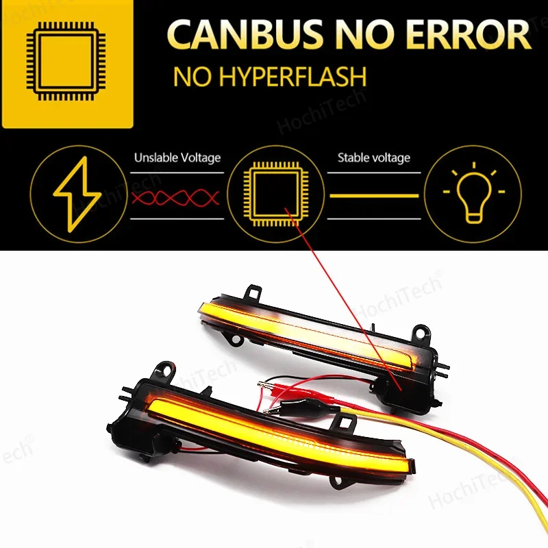 LED Dynamic Turn Signal Side Mirror Sequential Light Lamp For BMW 1 2 3 4 Series F20 F21 F22 F23 F30 F31 F32 F33 F34 X1 E84 I3