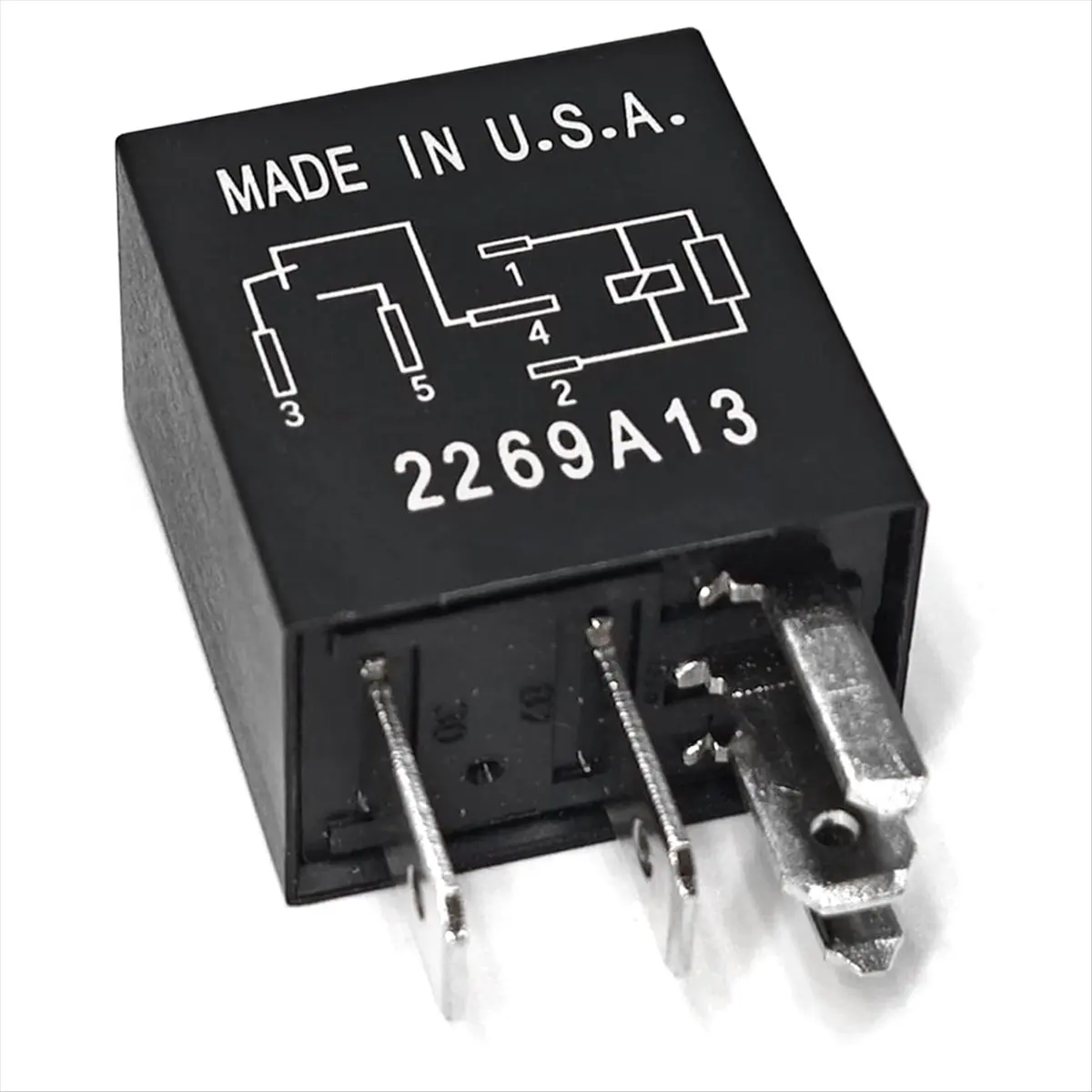 【~ NEW A03R】Relay 8T2T-14B192- 12V 5-Pin for Mondeo Focus Car Relay 30A 12VDC 5Pins Automotive Relay SPDT Contact Form