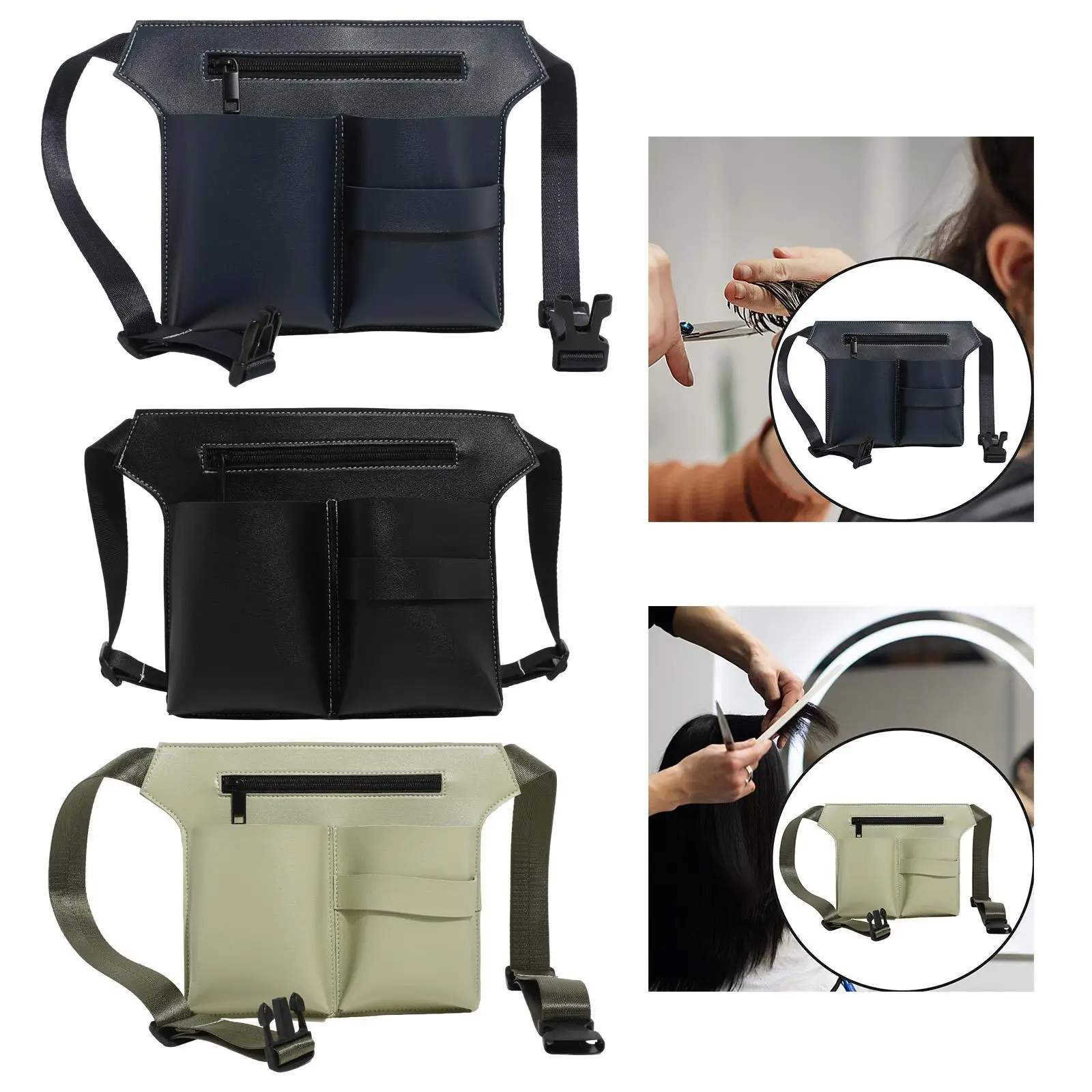 Salon Gereedschap Tas Kapper Schort Salon Pouch Handige Multifunctionele Kapper Schaar Tas Stylist Houder Case Kapper Schort