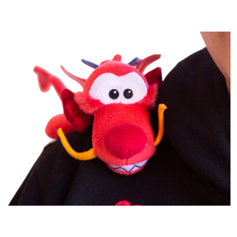 Disney Mulan Mushu Dragon Doll Shoulder Magnetic Pal Plush Toy