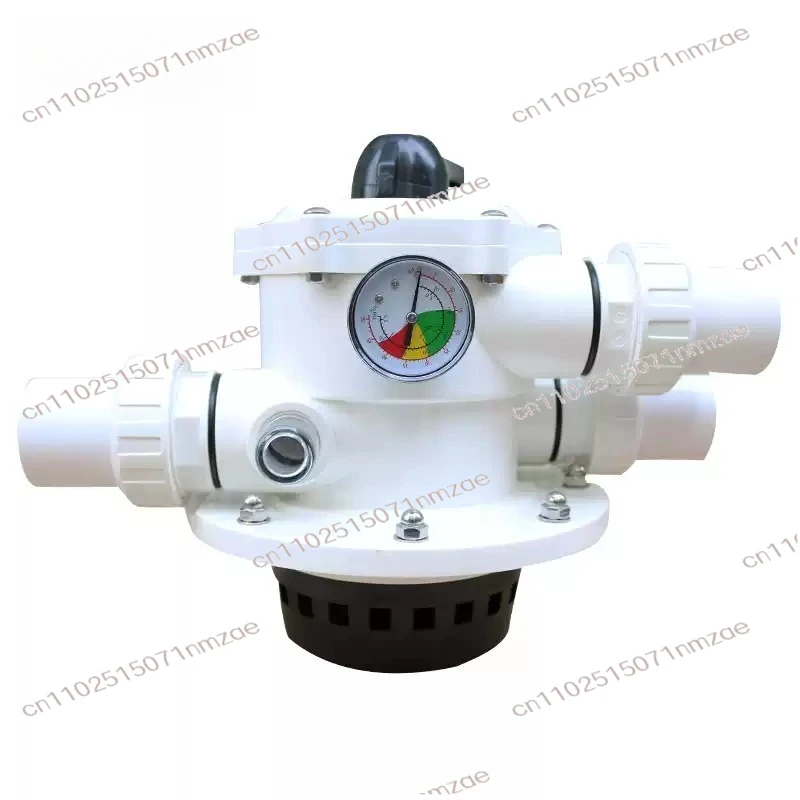 Equipo de piscina, accesorios de filtro de cabezal de tanque de arena, válvula de Control de seis vías, clarificación de circulación de agua
