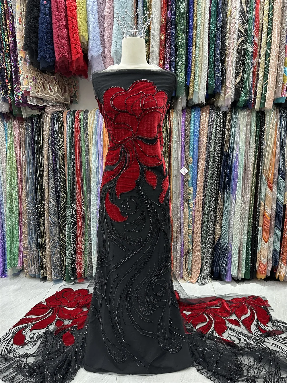 Зеленая французская сетчатая кружевная ткань с блестками для жениха, 2022, высокое качество, роскошная африканская бархатная кружевная ткань, нигерийское свадебное платье невесты