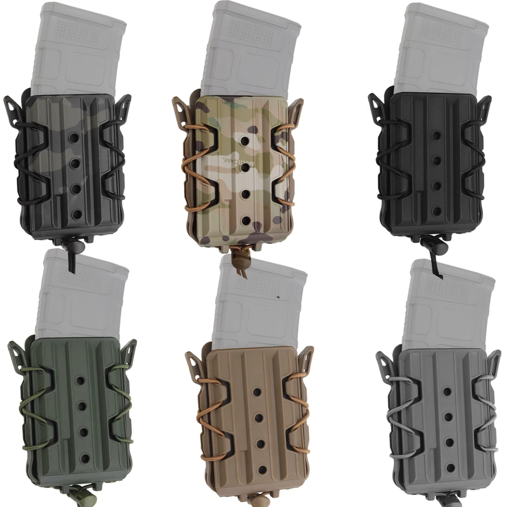 

Hunting Molle Single Magazine Pouch FOR 5.56/7.62mm Tactical Quick Release Double AR15 Magazine Bag Airsoft Tourquiet Holder