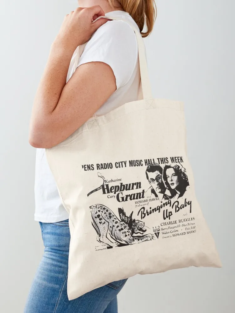 

bringing up baby Tote Bag canvas bags hand bag handbag Women's tote bag