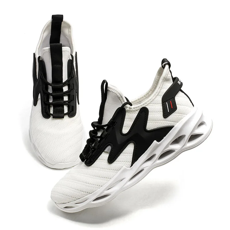 

Lightweight Knit Sneakers Men Sports Running Shoes Casual Sneakers Breathable Jogging Shoes for Men Athletic Walking Footwear