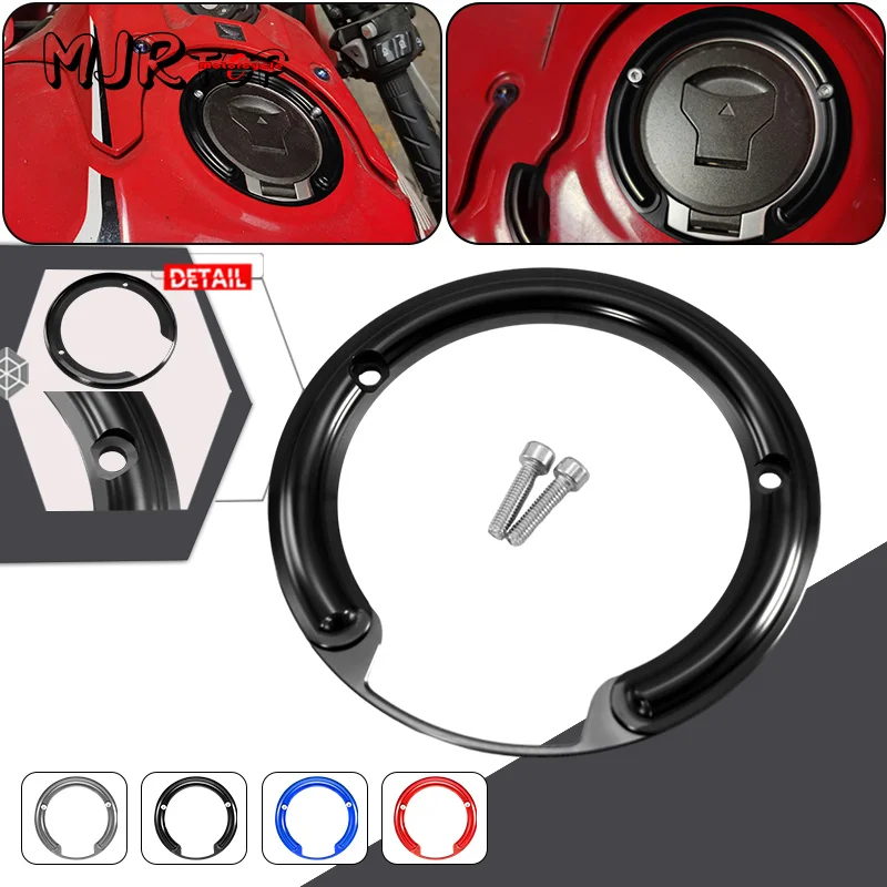 

NEW Motorcycle CNC Oil Fuel Tank Cap Decorative Protective Cover For Honda CB650R CB300R 1000R 250R 125R CB1100 CB400X/500X 500F