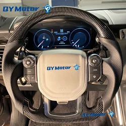 Volante in fibra di carbonio riscaldato per Land Rover Range Rover Sport 2014-2022 L494 Volante per auto Accessori interni per auto