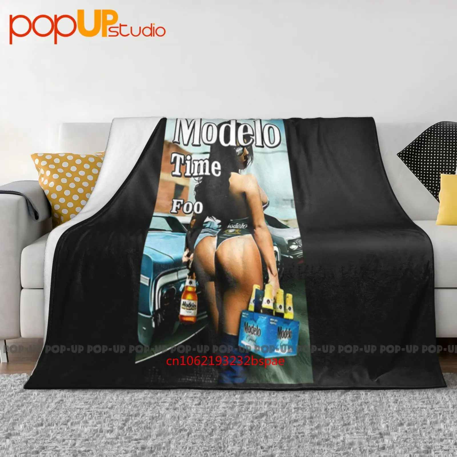 

It'S Modelo Time Foo Lowrider Мексика Cerveza Мексиканское пиво Ультра-мягкое одеяло Одеяло Зимний чехол для дивана Чехлы на кровать