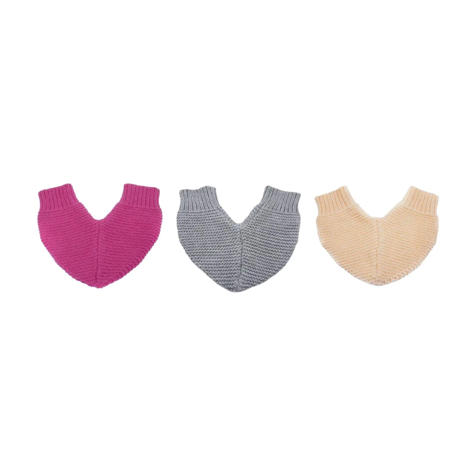 

Winter Mitten Gloves for Couples Heart Design Knitted Polyester Windproof Warm Soft Elastic Cuff Hand Gloves for Cold Weather