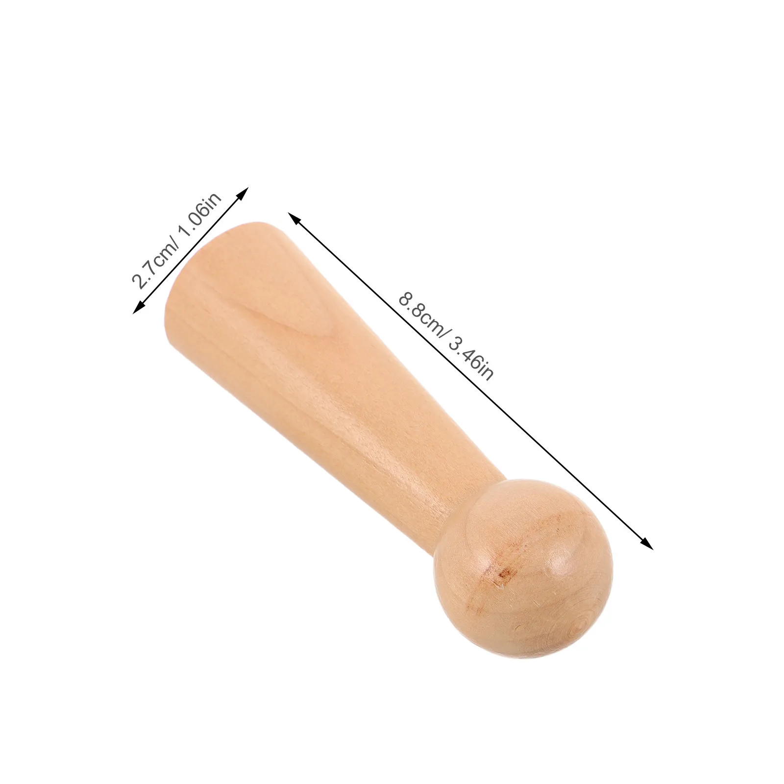 10Pcs Wooden Peg Hooks Unfinished Wood Wall Hangers Screw-in Shaker Peg Rack Clothes Hats Towels Bags Entryway Bedroom Organizer view 5