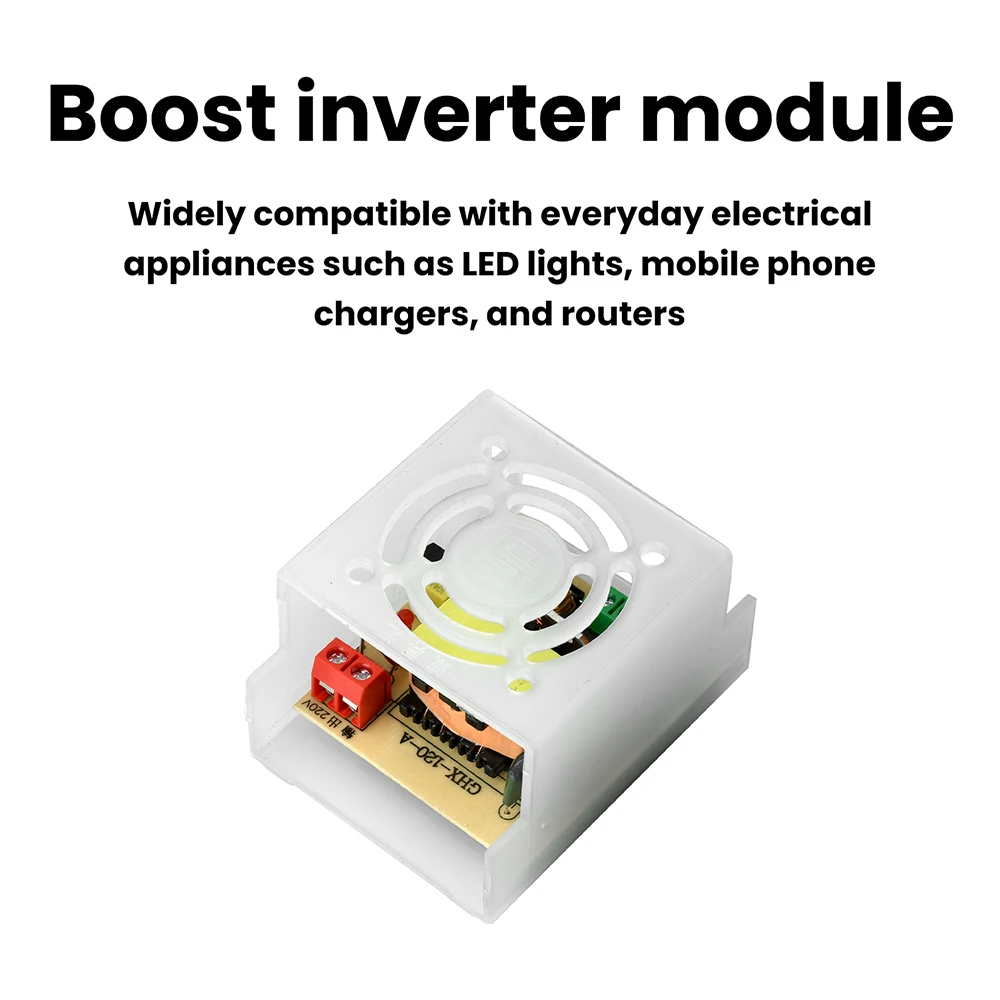 DC12-16.8V a 220V Step UP Módulo de potência 100W DC-DC Boost Inverter Módulo Conversor reverso Booster Regulador de tensão de energia