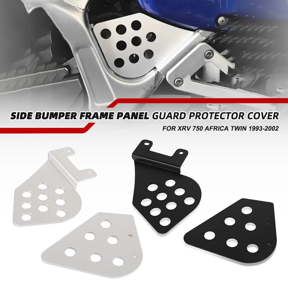 

XRV750 Engine Guard Cover FOR HONDA XRV 750 Africa Twin 1993-2002 Side Bumper Frame Panel Guard Crap Flap Set Protector Cover