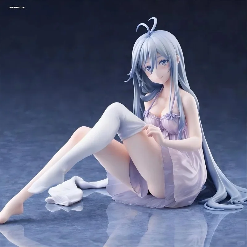 

10.5cm Seated Rena Pajama Version Car Decoration Pc Case Ornament Bishoujo Figure Model Decor Anime Merchandise Collectible Gift