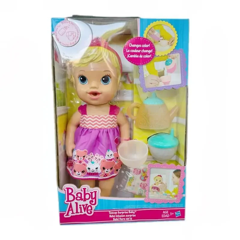 Baby Alive Naughty Baby Simulation Doll Can Drink Water Pee, Girl Play House Toys