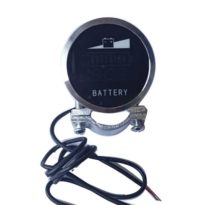 AF90-DC6-120V Lead Acid Battery Capacity Indicator LED Digital Voltmeter Voltage Meter 48V