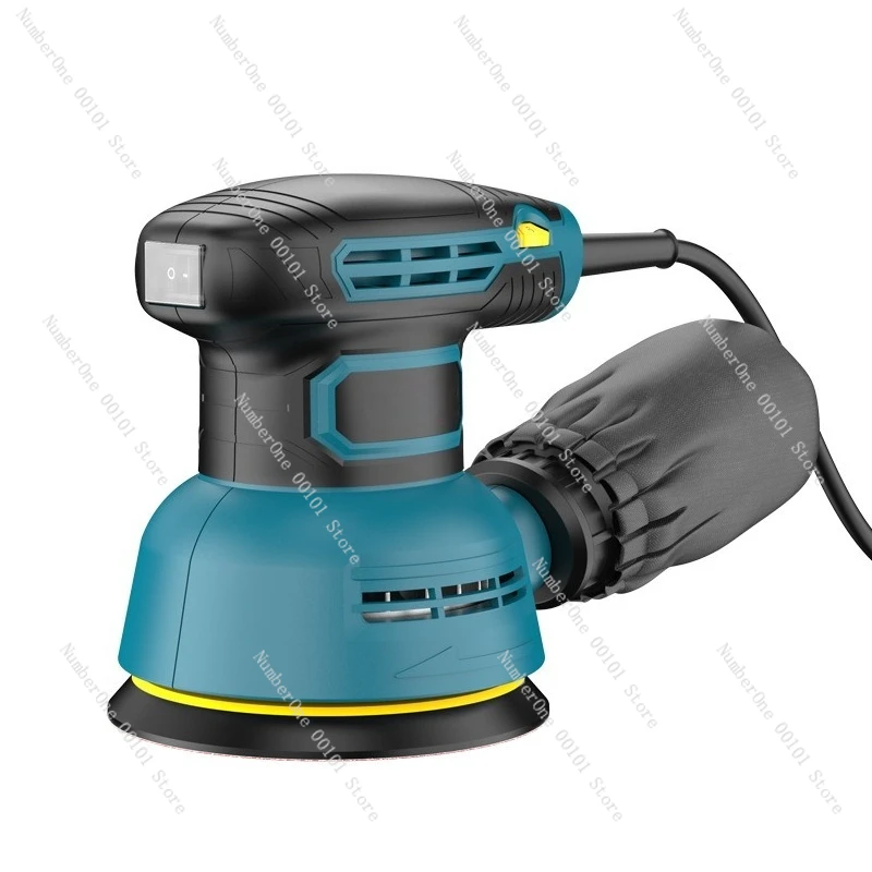 5-inch 125mm disc sandpaper machine, 6-speed adjustable speed grinder, polishing machine, woodworking electric wood furniture
