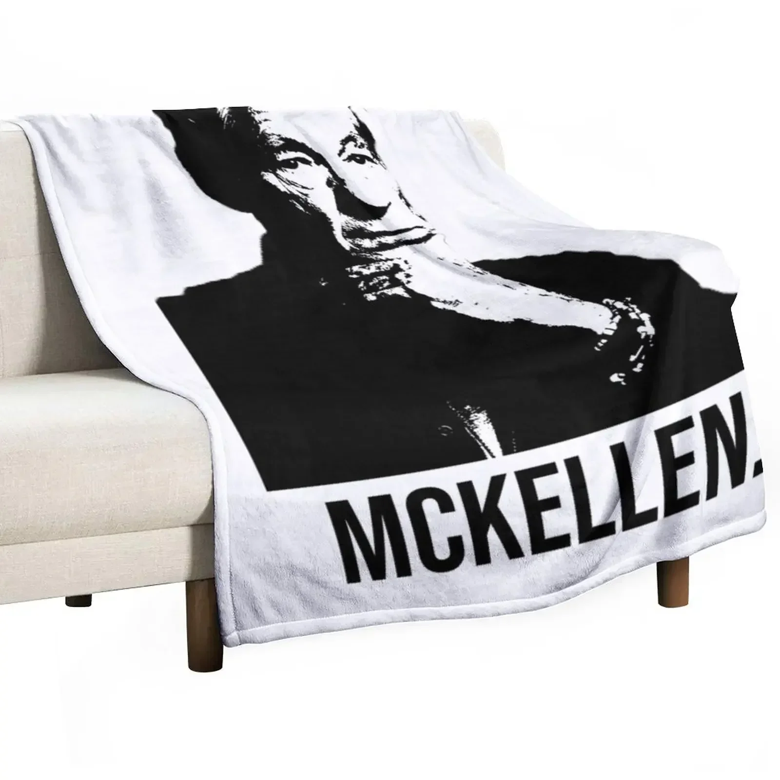 New Ian Mckellen Throw Blanket Summer Beddings Flannels Blankets