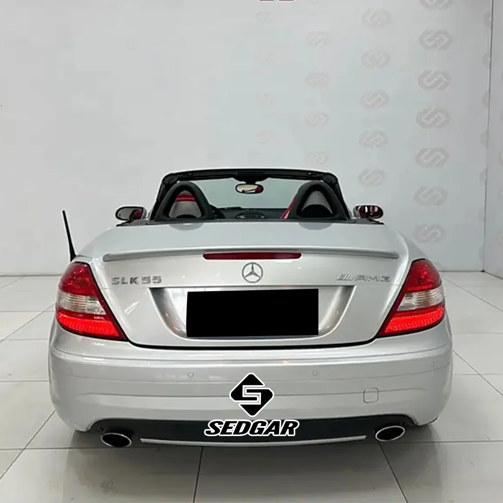 For 2011-2016 Mercedes-Benz SLK-Class R172 Spoiler SLK200 350 High Quality FRP Real Carbon Fiber Spoiler Trunk Boot Wing Spoiler