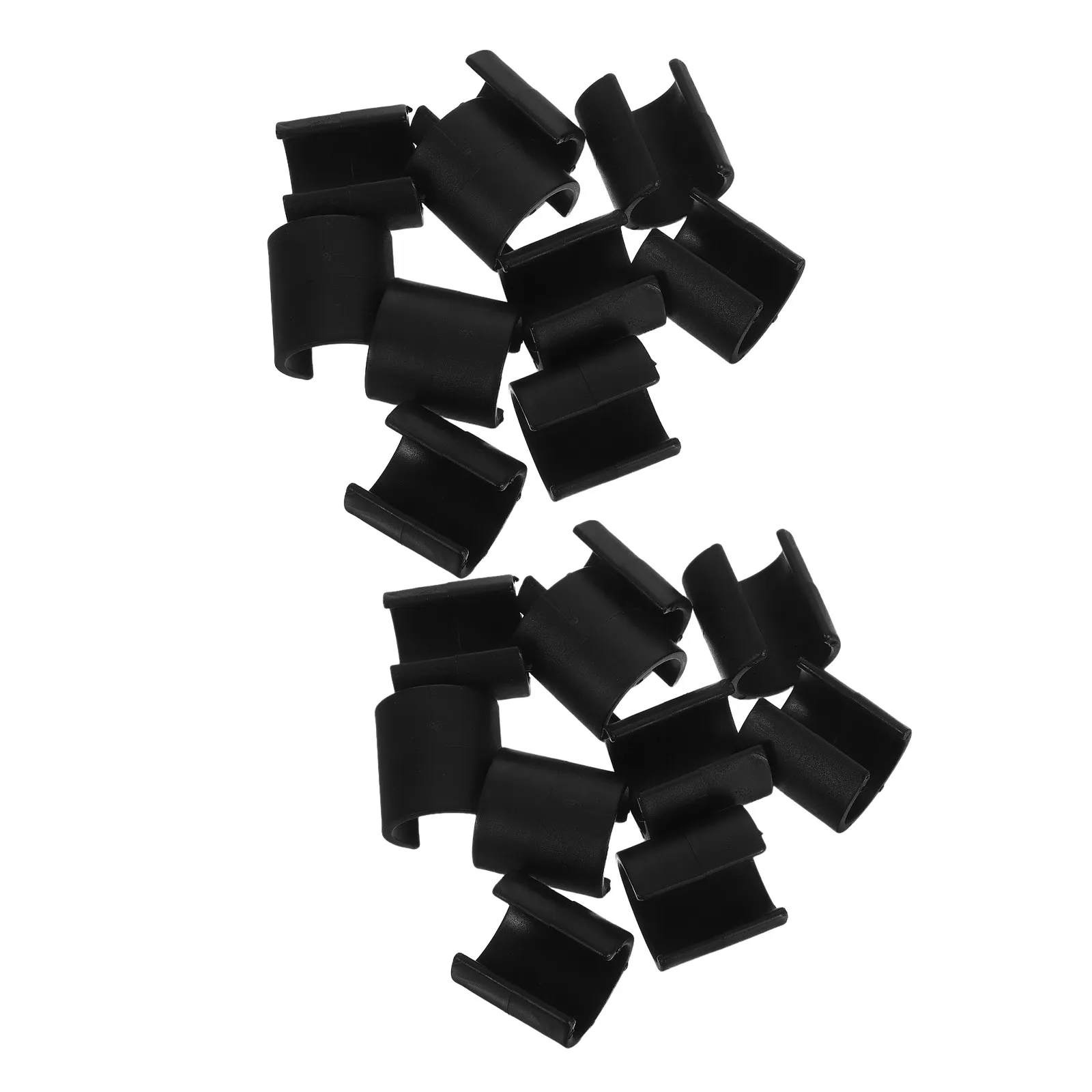 

25Pcs Soccer Corner Flag Clips ABS Pole Connectors for Training Marker Clamps Football Agility Soccer Flag Accessories