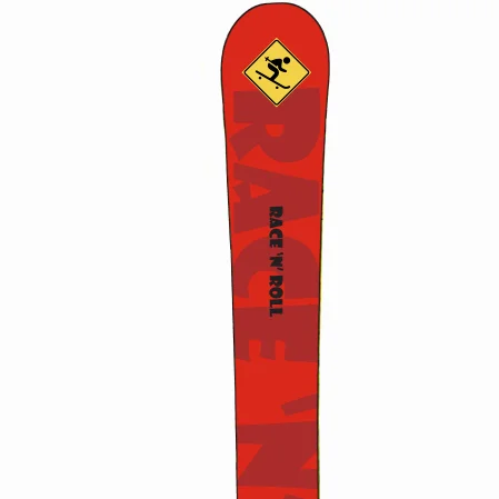 Customized ski for training